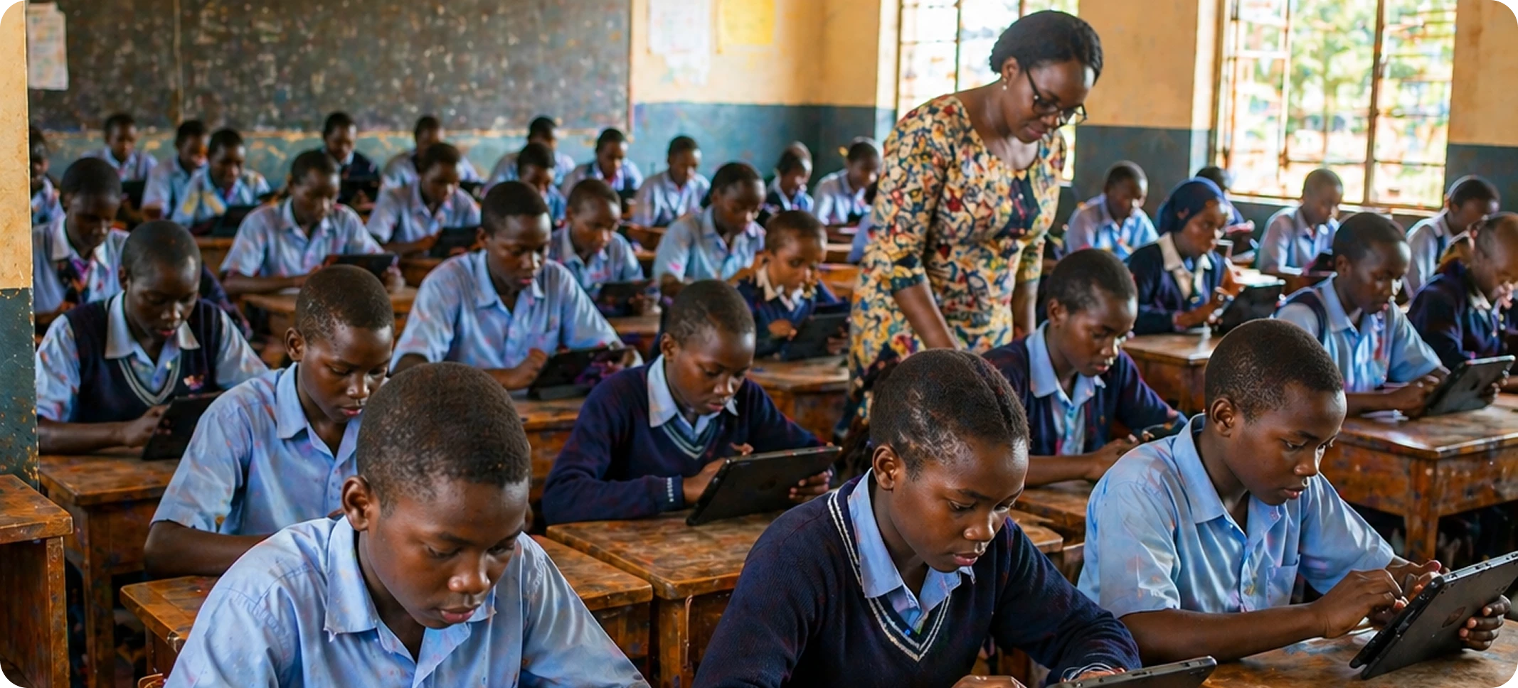 Large-scale iDream deployment in an African government school system